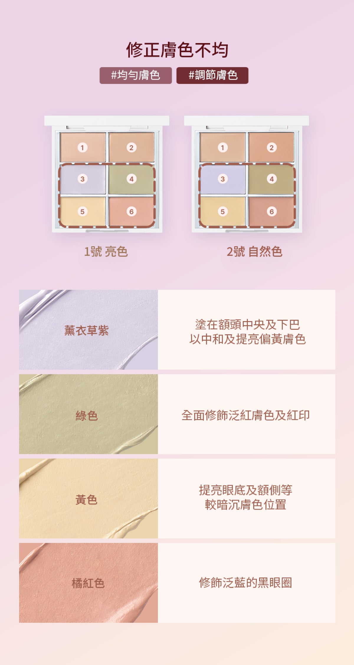 Defining Cover Conceal Fit Palette